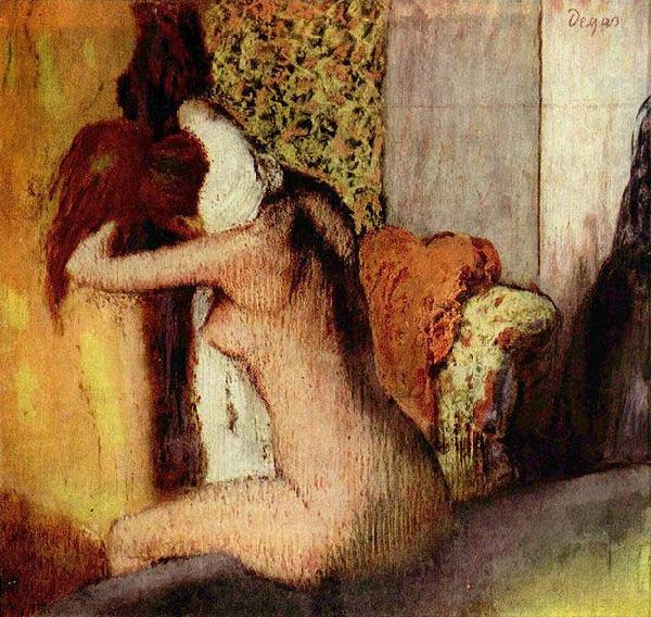 Edgar Degas After the Bath Spain oil painting art